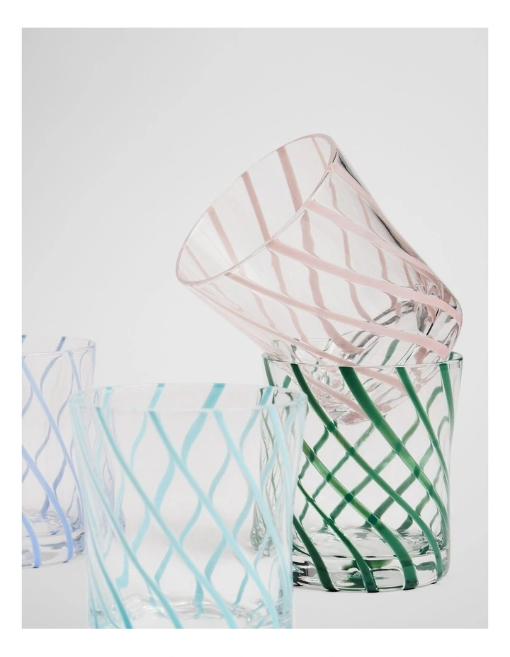 Paloma Tumbler Set Of 4 in Multi image 2