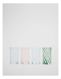 Paloma Highball Set Of 4 in Multi