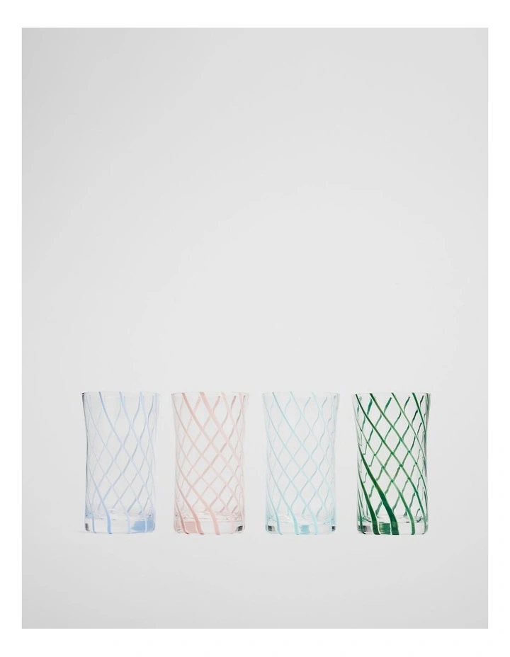 Paloma Highball Set Of 4 in Multi image 1