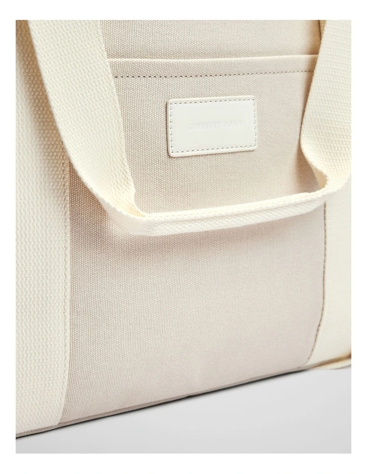Bay Cooler Tote in Natural image 3
