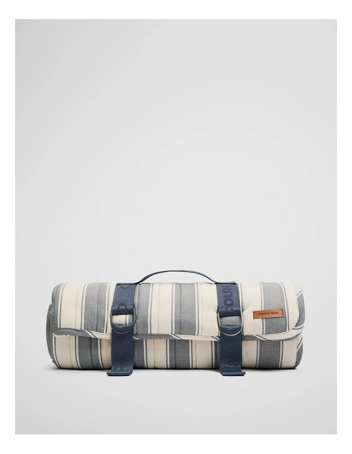 Familia Picnic Blanket in Navy image 1