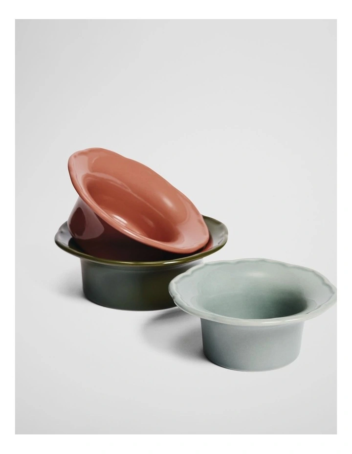 Luna Dip Bowl Set Of 3 in Multi image 2