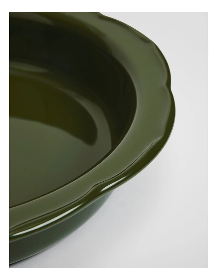 Luna Salad Bowl in Dark Olive image 2