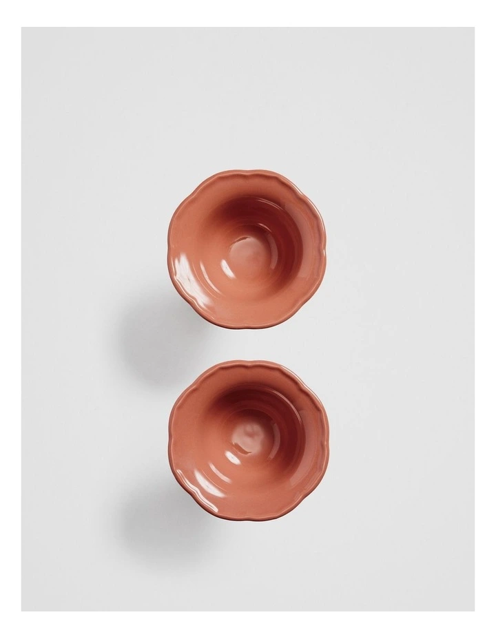Luna Footed Bowl Set Of 2 in Auburn image 3