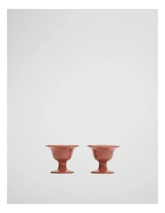 Luna Egg Cup Set Of 2 in Auburn