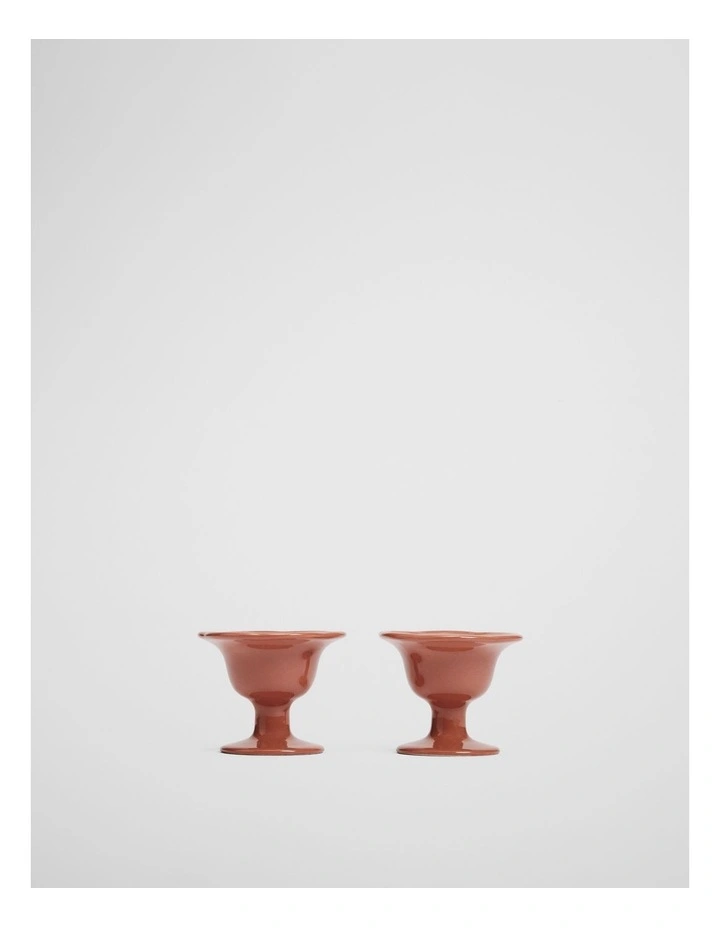 Luna Egg Cup Set Of 2 in Auburn image 1