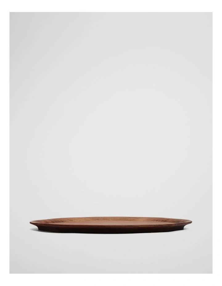 Luna Serving Tray in Walnut image 4
