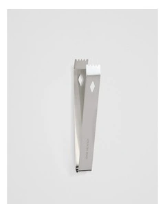 Polly Ice Tong in Silver