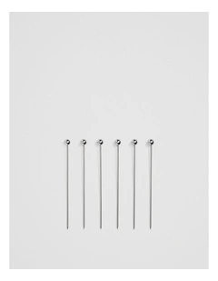 Polly Picks Set Of 6 in Silver