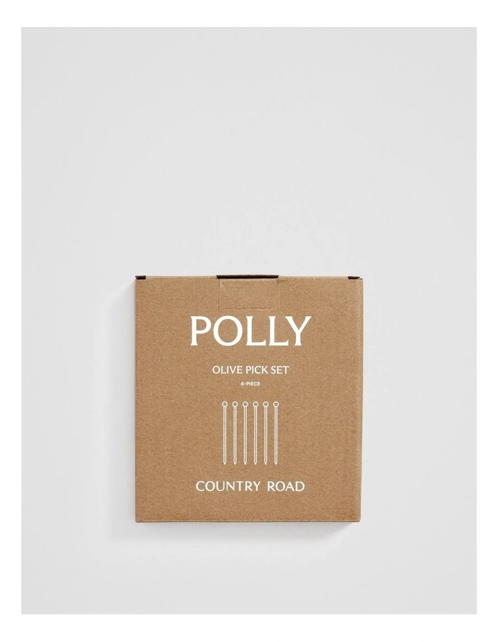 Polly Picks Set Of 6 in Silver image 3