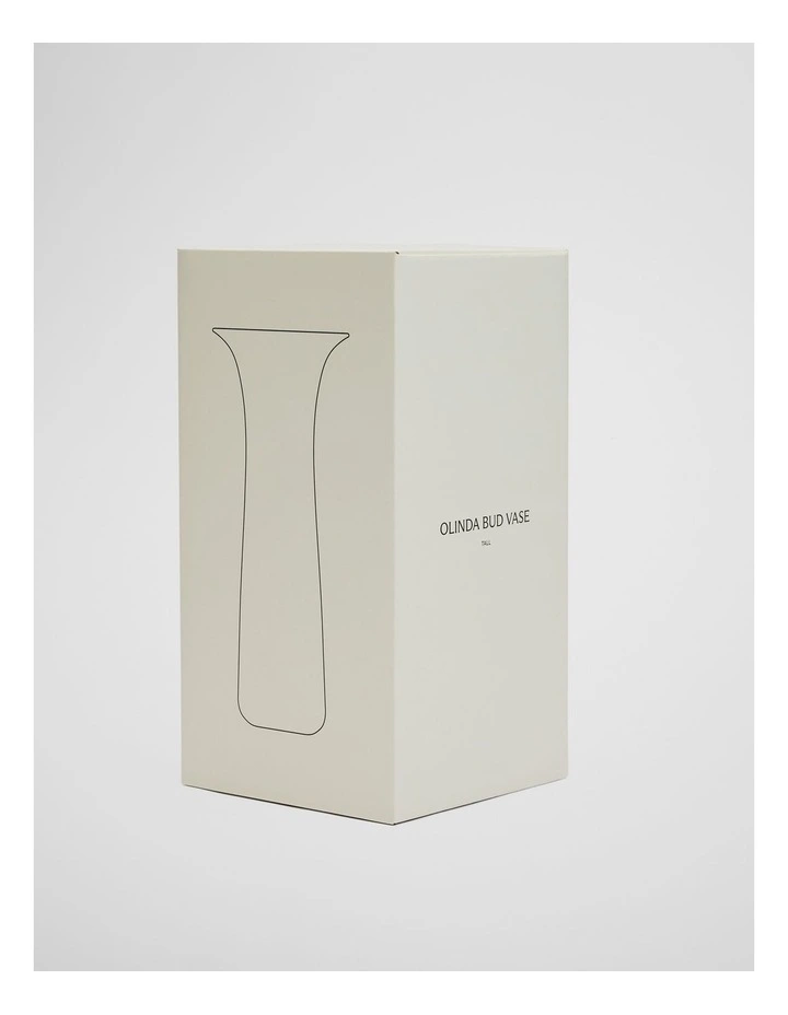 Olinda Tall Metallic Vase in Silver image 4