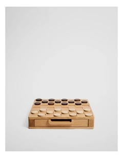Colton Checkers in Oak