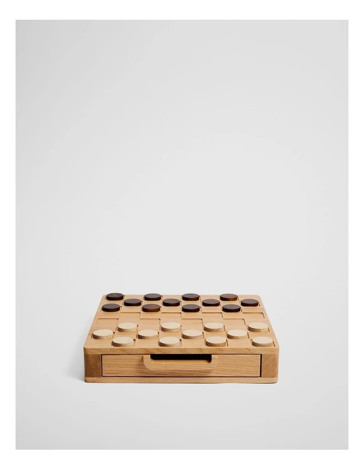 Colton Checkers in Oak image 1