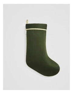 Candy Stocking in Green