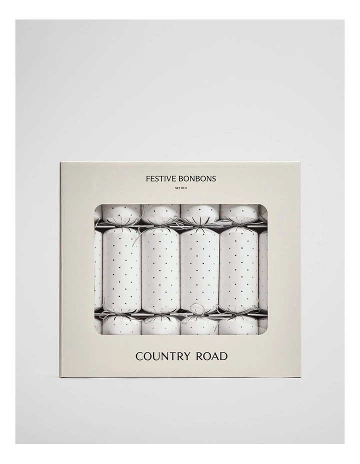 Merry Bonbons Set Of 6 in Silver image 1