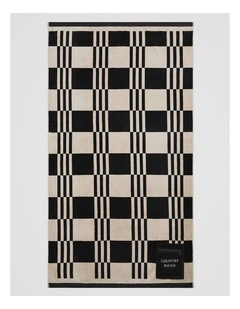 Eyre Australian Cotton Beach Towel in Sand