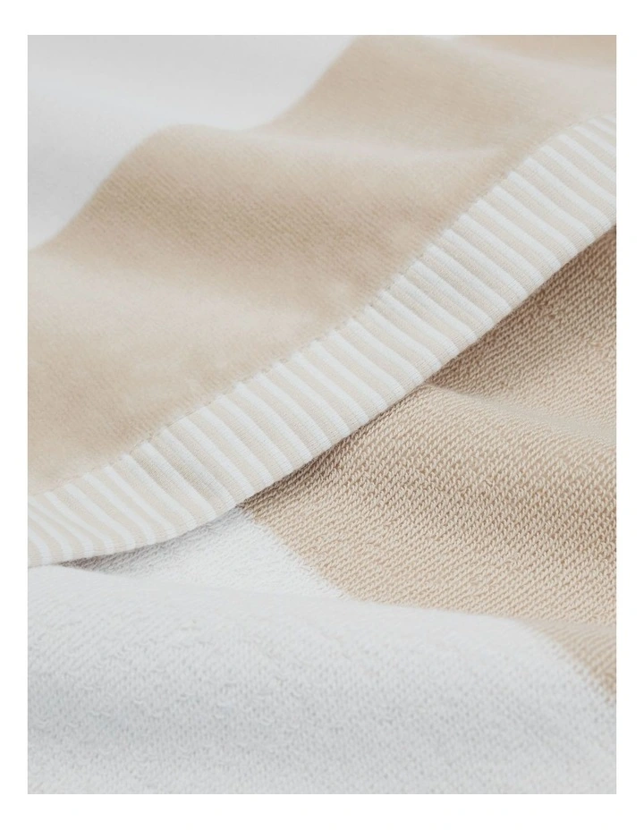 Haven Australian Cotton Beach Towel in Sand image 2