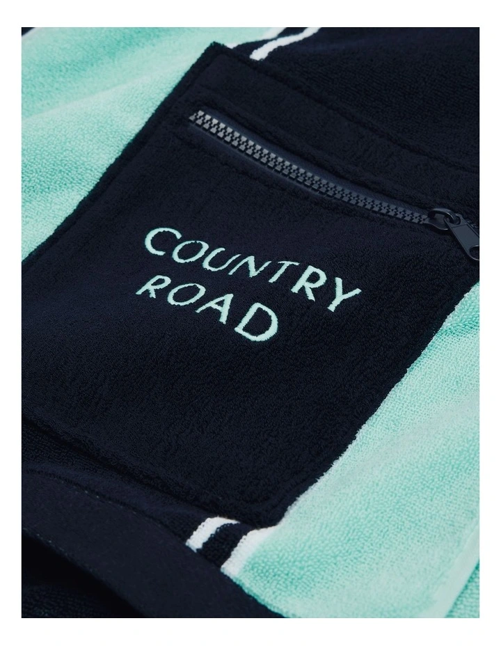 Drift Australian Cotton Beach Towel in Bright Ripple image 2