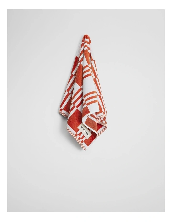 Eyre Leisure Towel in Titian image 3