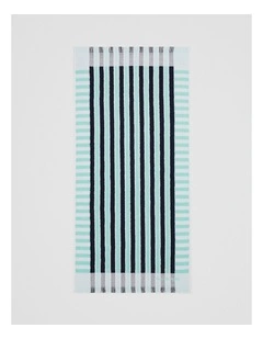 Bribie Leisure Towel in Navy