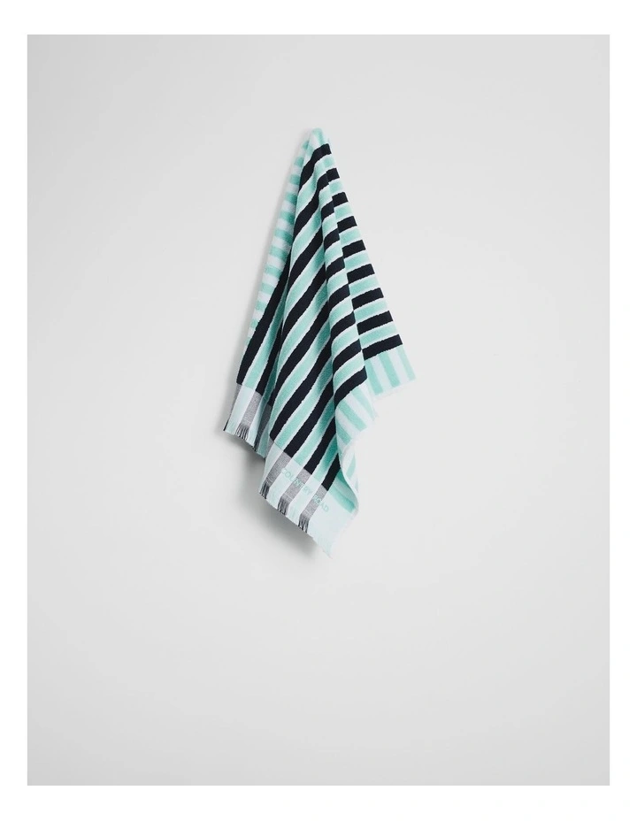 Bribie Leisure Towel in Navy image 3