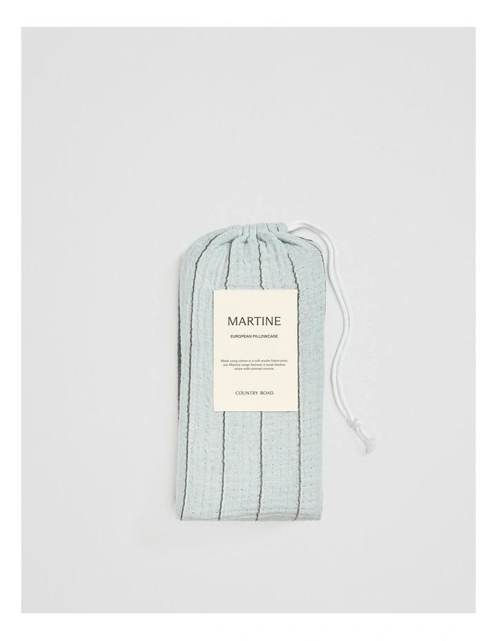 Martine European Pillow Case in Ripple image 4