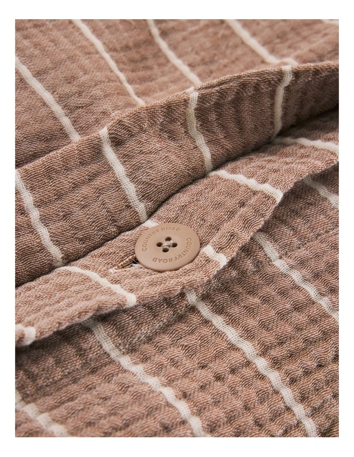 Martine King Quilt Cover in Natural image 3