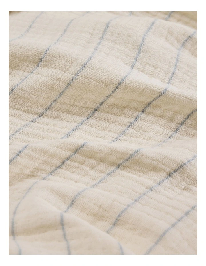 Kids Ayla King Single Quilt Cover in Ciel Blue image 5