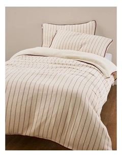 Kids Ayla Single Quilt Cover in Ruby