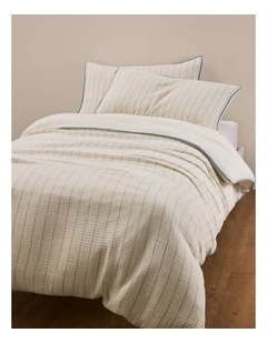 Kids Ayla Single Quilt Cover in Ciel Blue