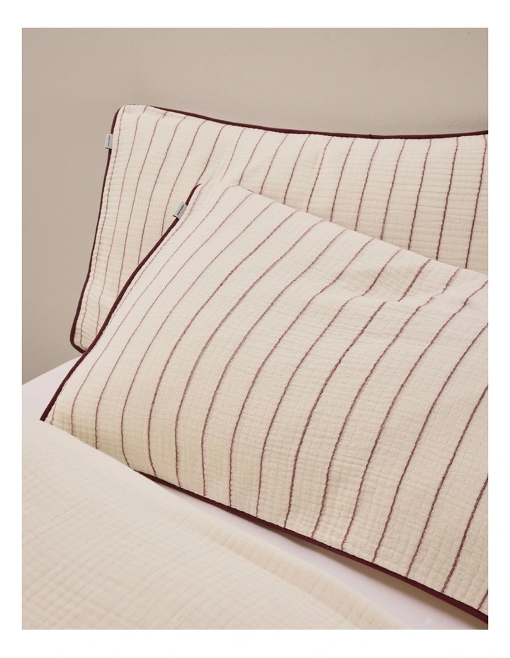 Kids Ayla Standard Pillowcase Pair in Ruby image 2