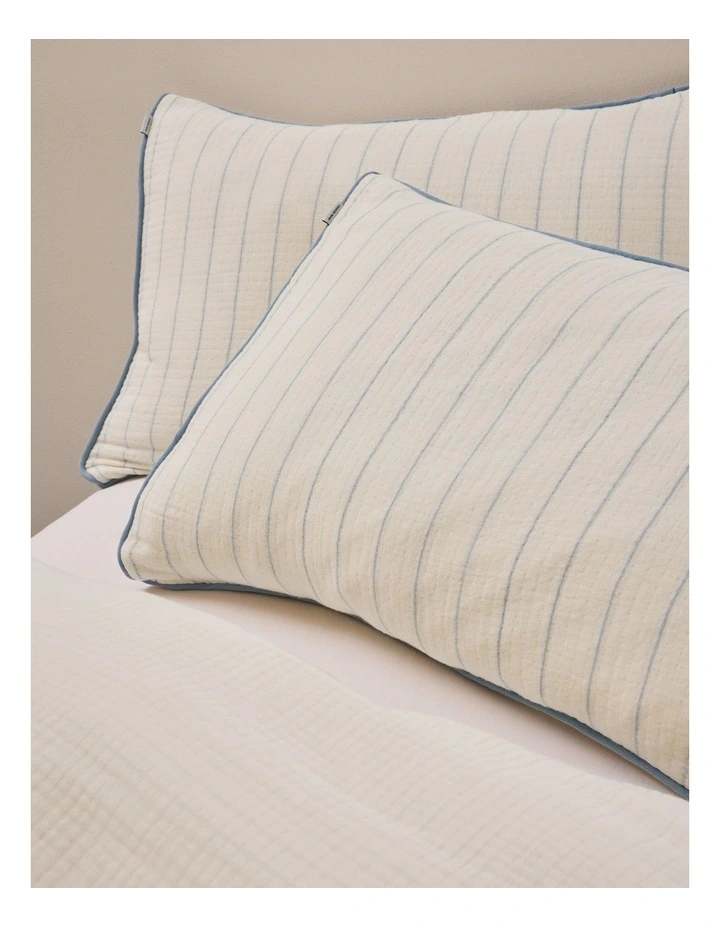 Kids Ayla Standard Pillowcase Pair in Ciel Blue image 2
