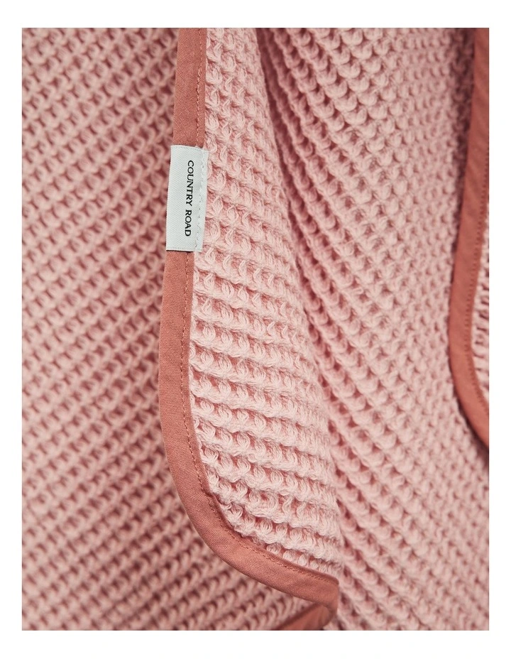 Rhea Hooded Towel in Bud image 2