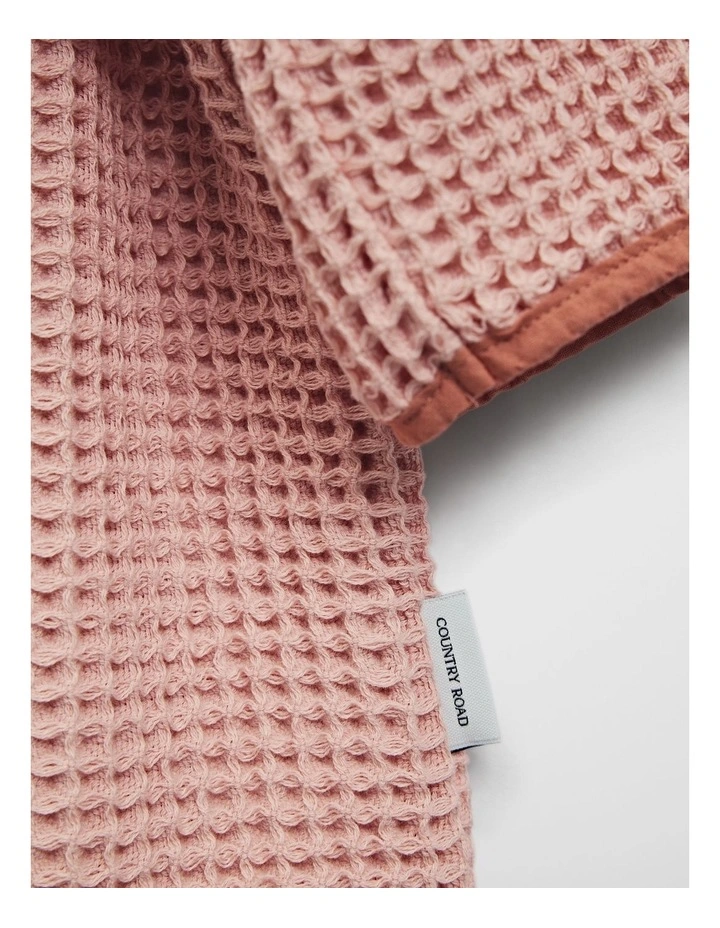Rhea Hooded Robe in Bud image 2