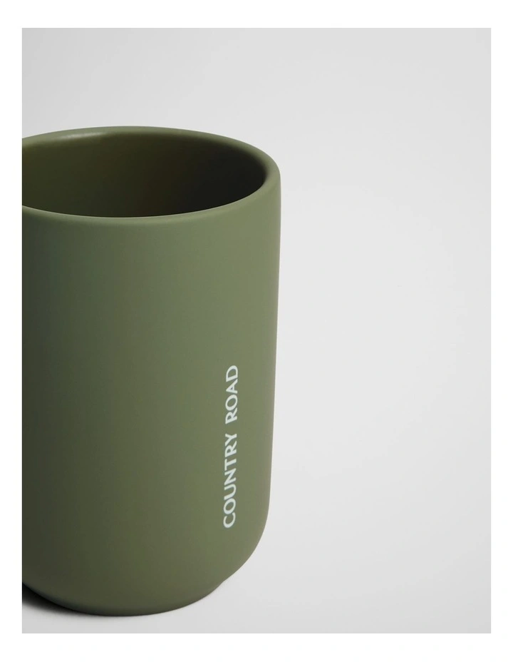 Alora Holder in Dark Olive image 2