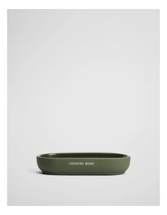 Alora Tray in Dark Olive