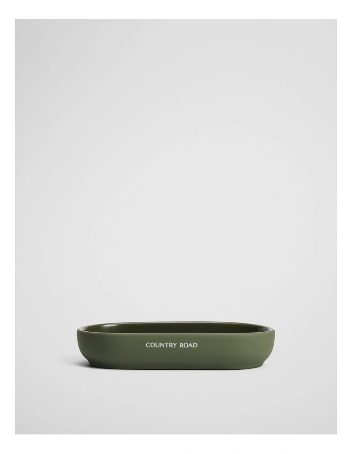 Alora Tray in Dark Olive image 1