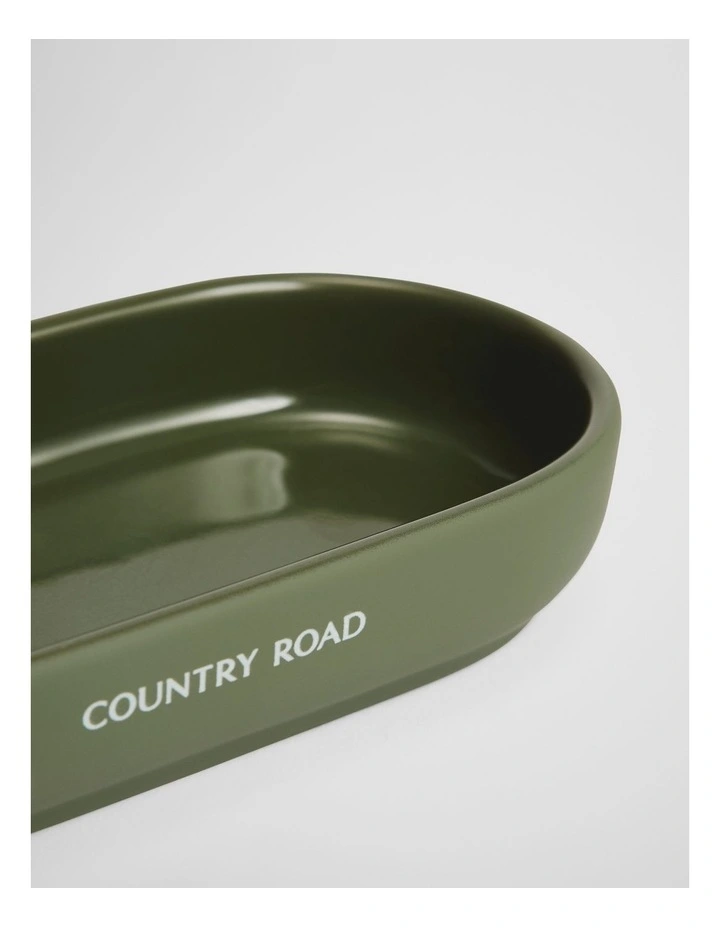 Alora Tray in Dark Olive image 2