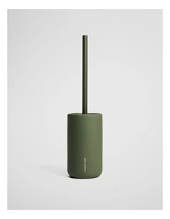 Alora Toilet Brush in Dark Olive