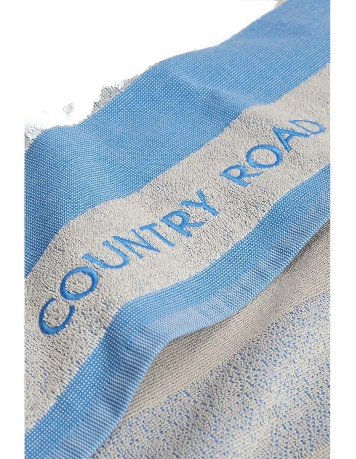 Franklin Australian Cotton Tea Towel in Marine Blue image 3
