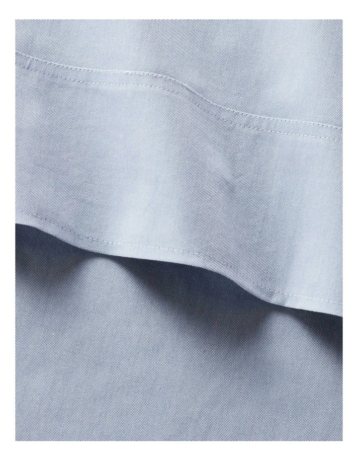 Organic Cotton Oxford Solid Sheeting in Blue image 1