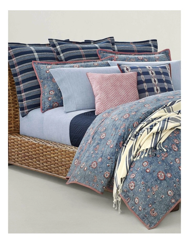 Workshirt Chambray Sheeting in Blue image 3