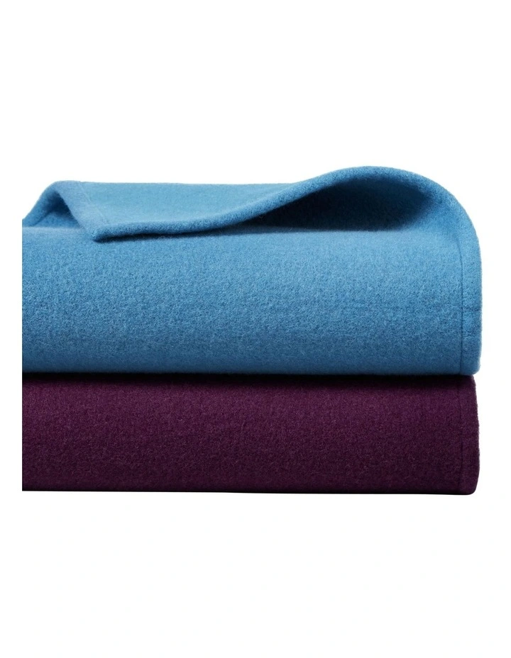 Avril Half Blanket in Purple image 3