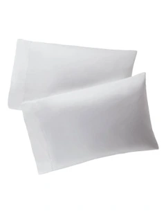 Organic Cotton Sateen Sheeting in White