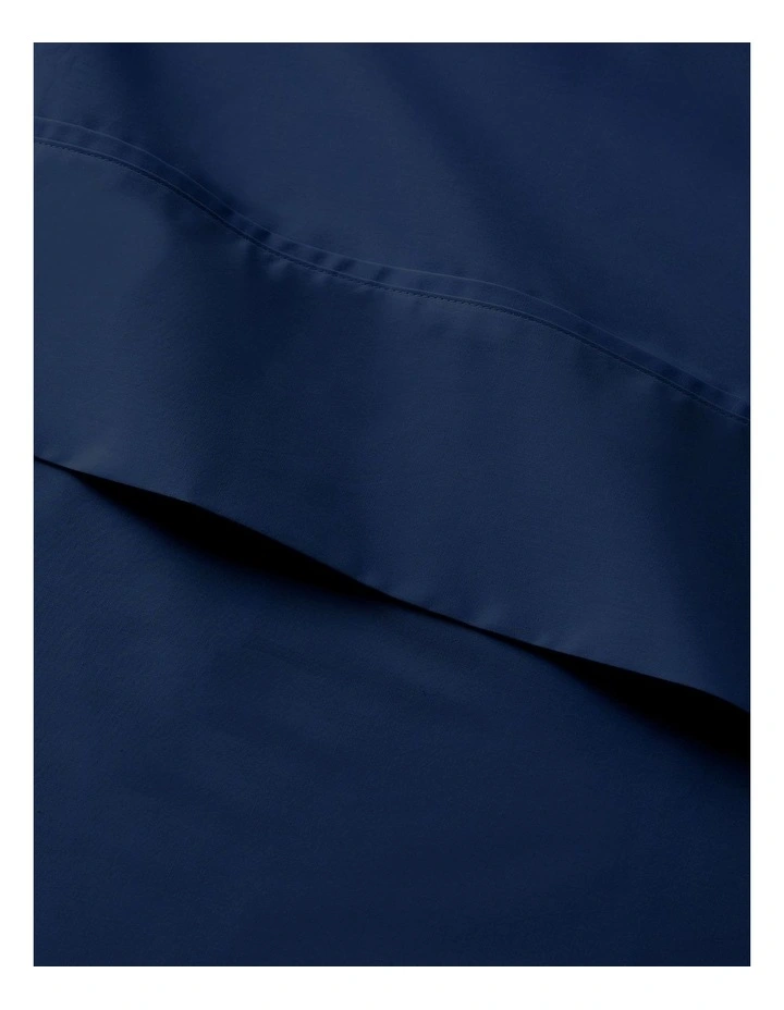 Organic Cotton Percale Sheeting in Blue image 1