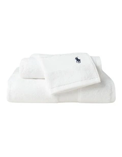 The Ralph Towel in White