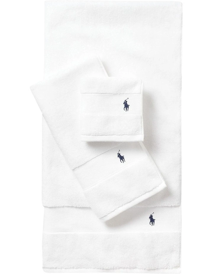 The Ralph Towel in White image 2