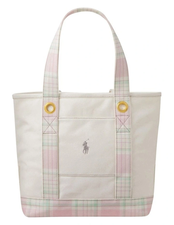 Towel & Tote Gift Set in Pink image 2