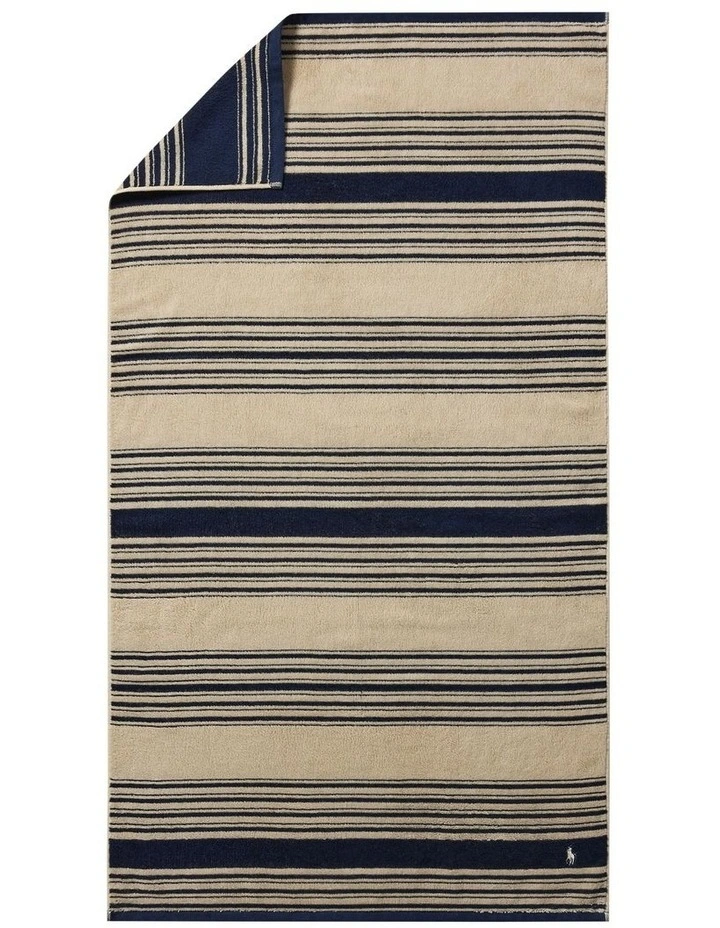 Towel & Tote Gift Set in Beige image 3