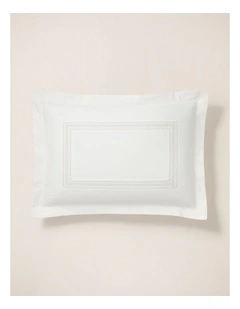 Adair Sham in White